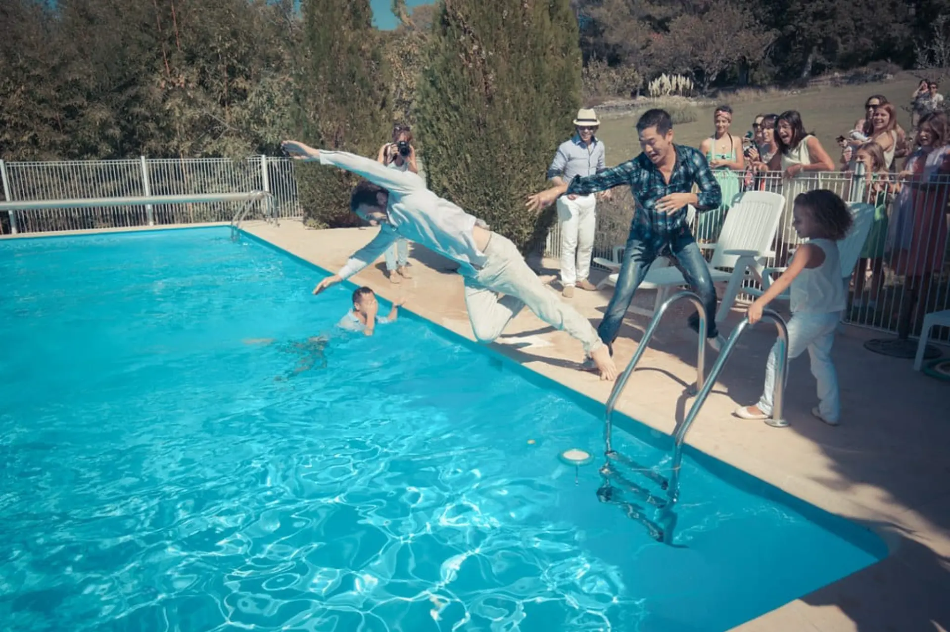 Sternenhimmel über dem Château de la Colle Noire