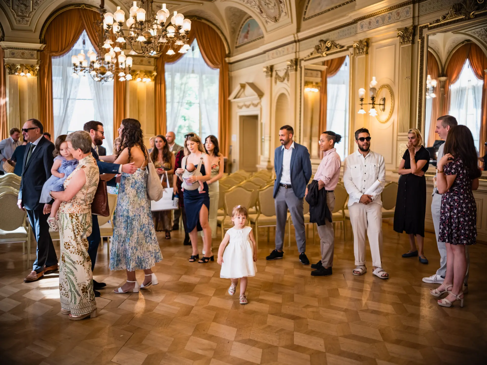 Emotionaler Moment während der Trauung