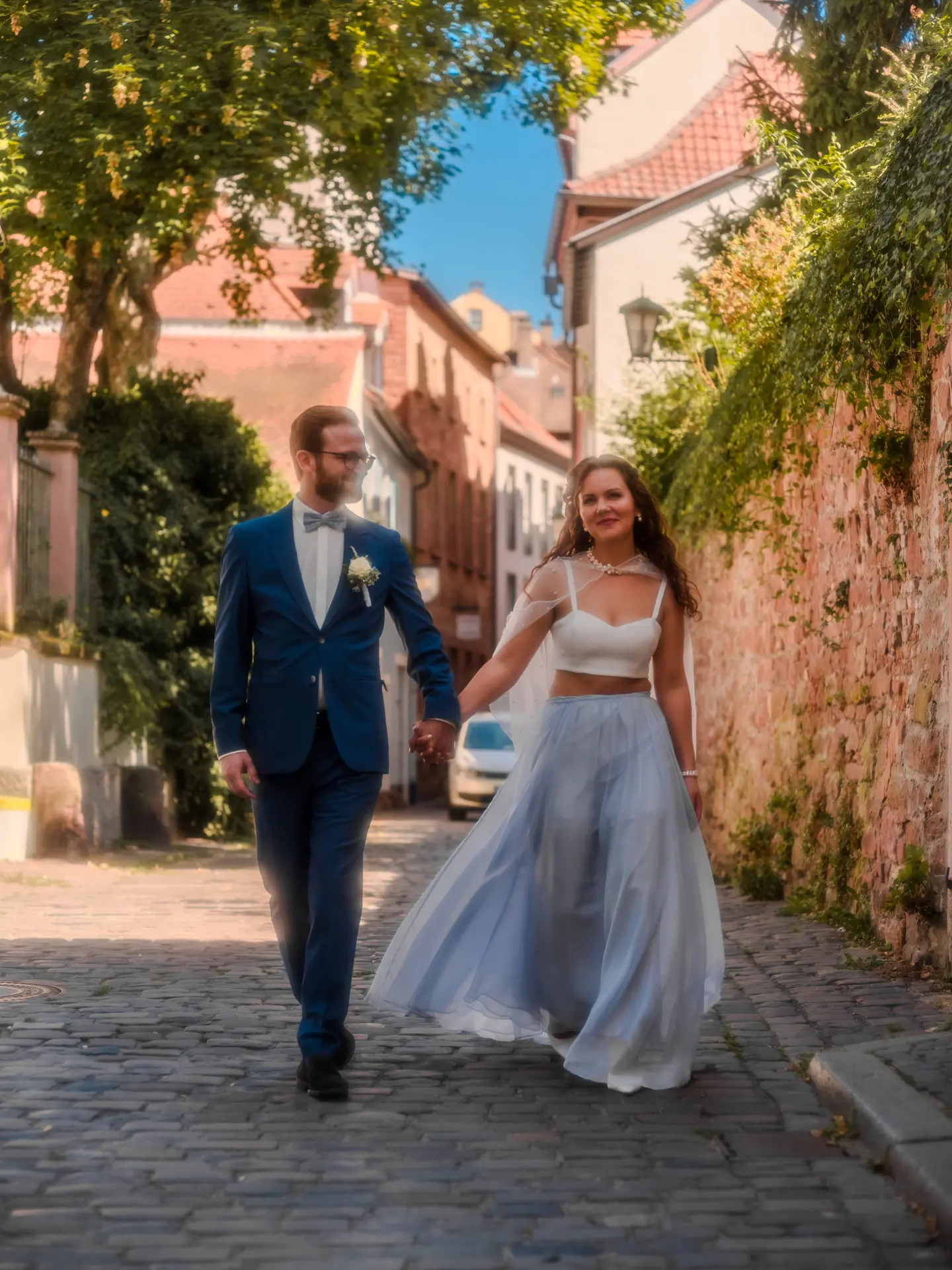 Paarfotos mit Schlossblick in Heidelberg