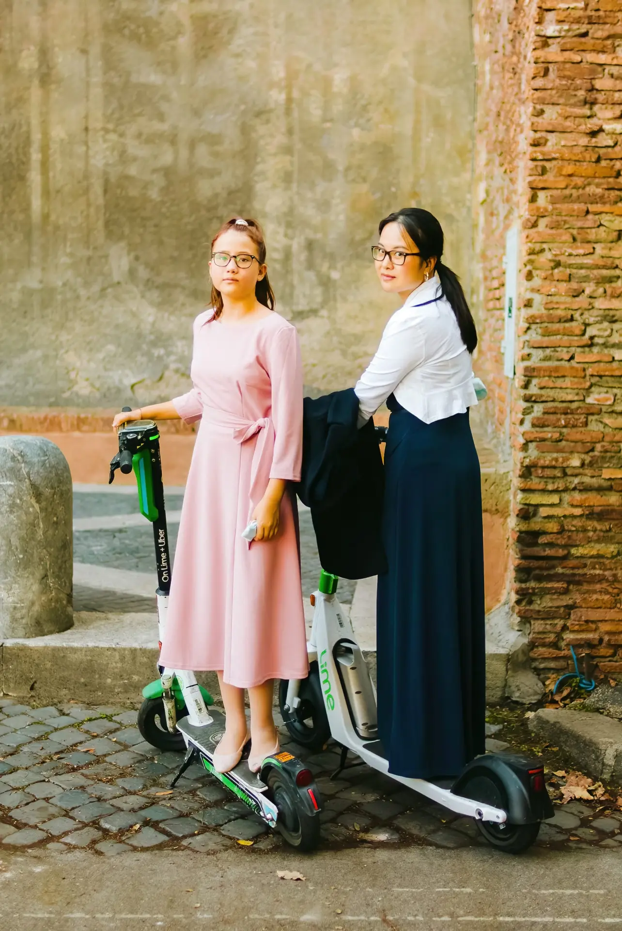 Paarfotos vor römischer Kulisse