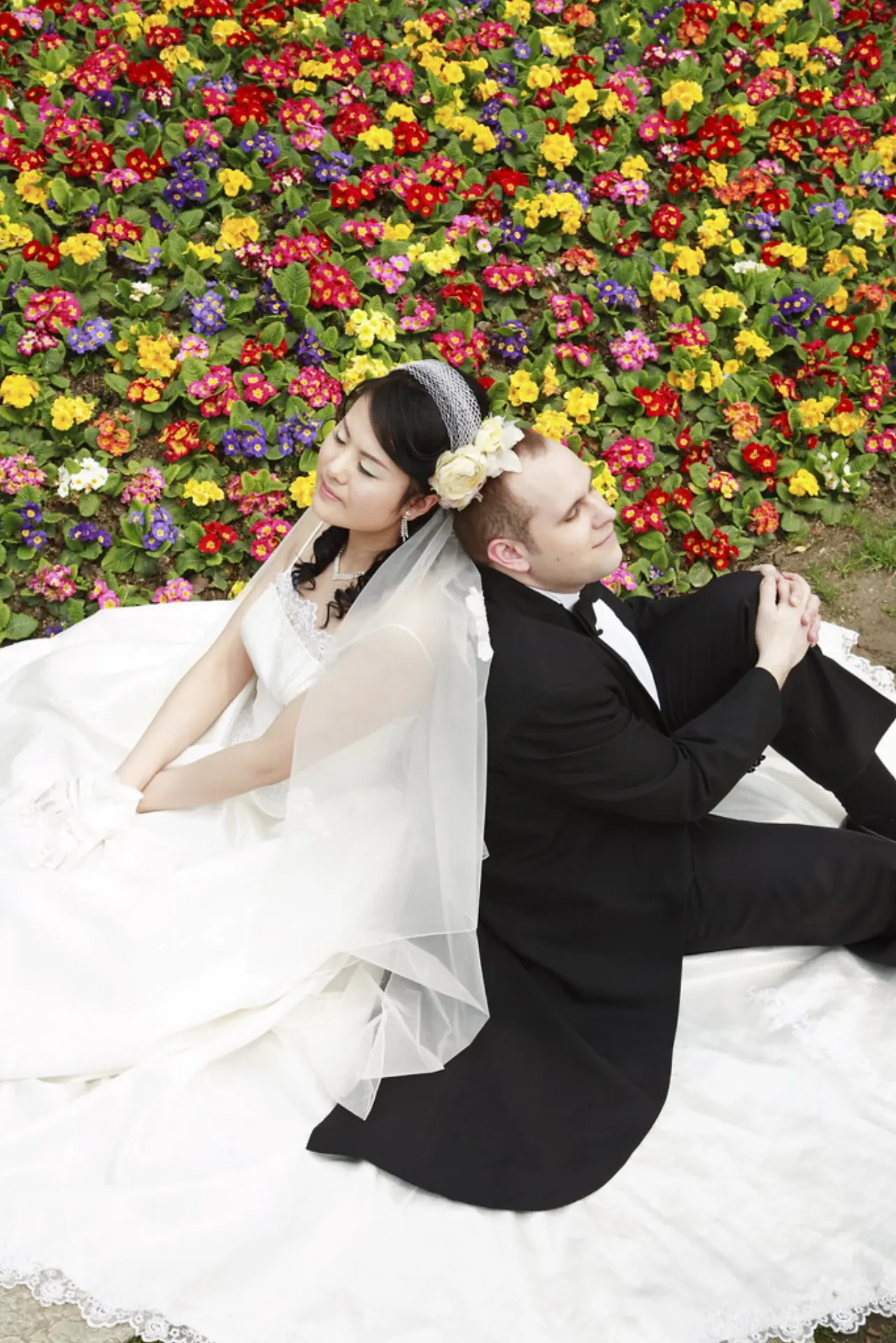 Brautstrauß und Blumen