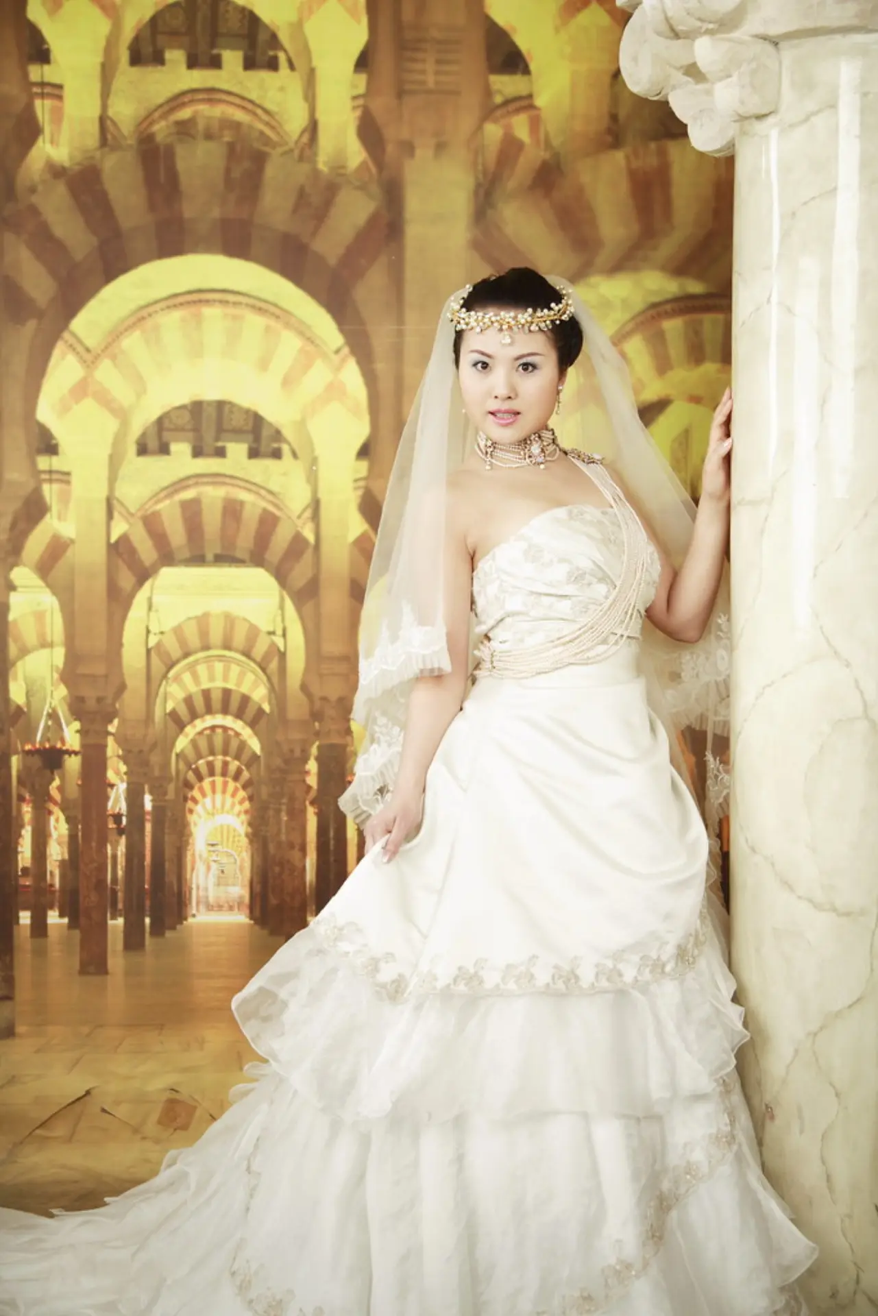 Prinzessin Jiajia - fantasievolles Hochzeitsfoto