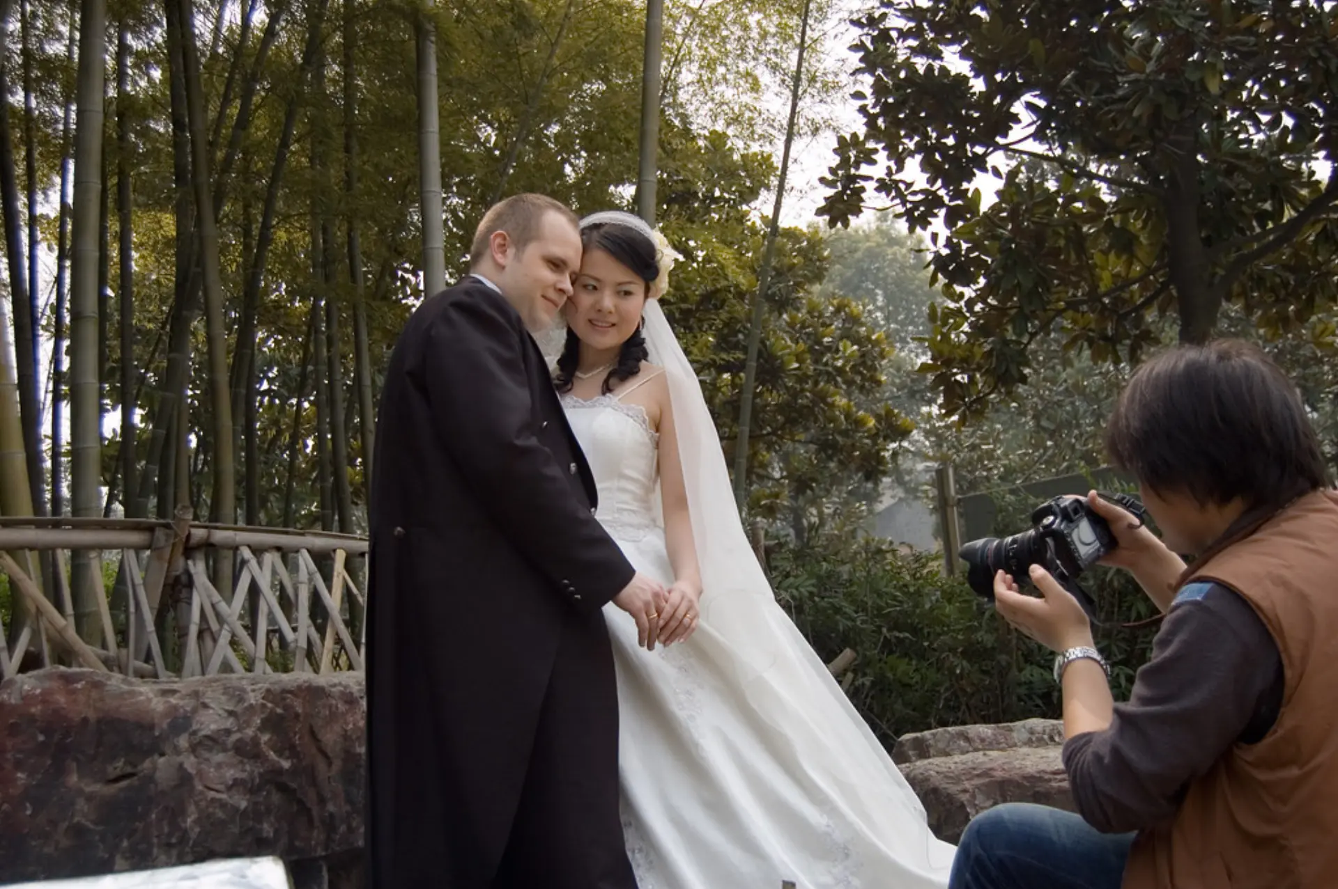 Hinter den Kulissen des Shootings